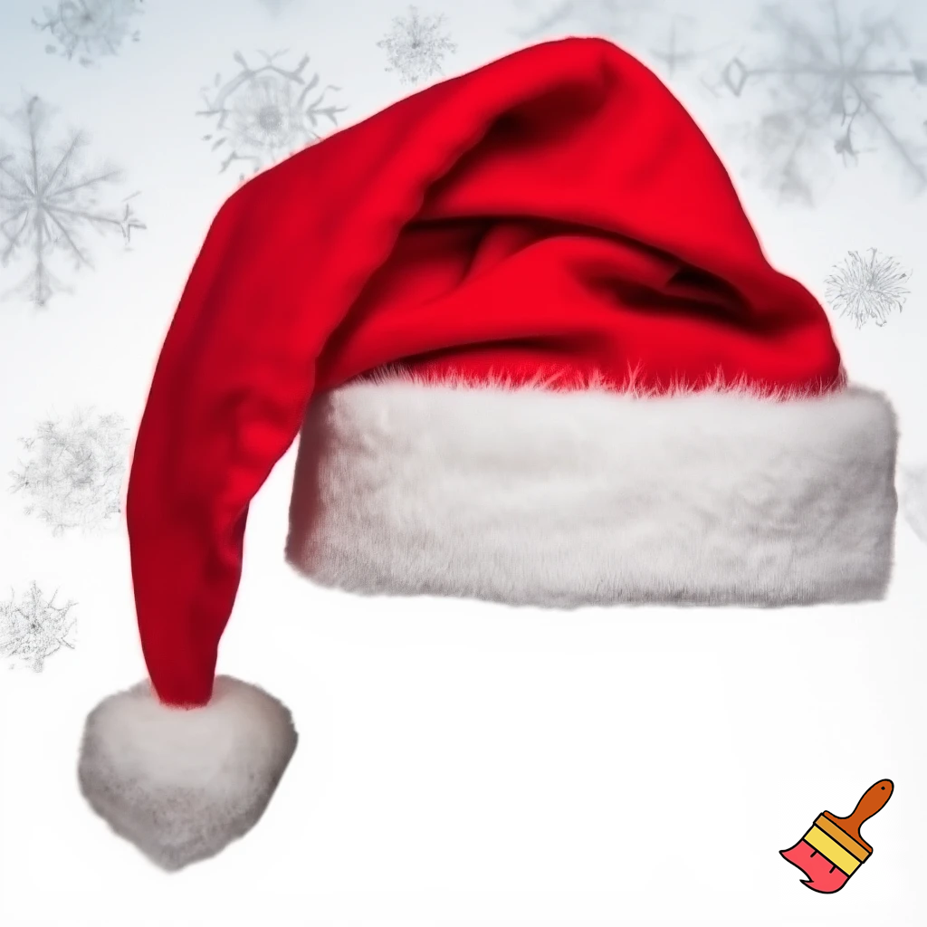 Christmas with a hat