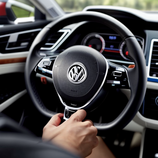 a dinosaur driving a volkswagen sharan
