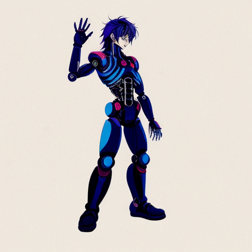 humanoid, bad quality, JoJo soul, anime style, there may be different colors, there may be different processes on body, single-color background, pose
