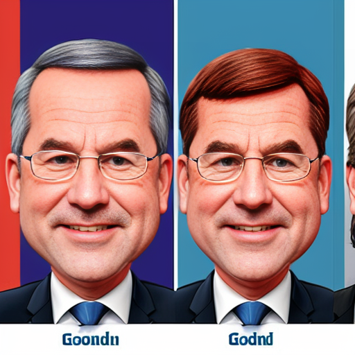 Erstelle mir eine fiktive Karrikatur vom aktuellen Politiker Gordon Schnieder der CDU und stelle die 3 wichtigsten Themenschwerpunkte seiner Partei dar