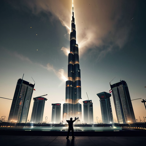 Ultra-cinematic composition centers the darkened Dubai skyline with Burj Khalifa amid tension-building clouds. A glowing red downward arrow and crashing stock chart dominate the foreground, with motion blur and particles for dynamic impact.
Left side highlights a shadowed luxury skyscraper or crane for real estate vibes; right shows a worried investor silhouette on smartphone. Dark blue/black tones mix with gold lights and red accents for high-contrast, 4K-sharp realism like top finance channels.
Key Elements
•	Text: Huge yellow/white “DUBAI KA GAME OVER?” with dark outline, upper-middle for mobile pop.
•	Effects: Dramatic shadows, graph overlays, dust—optimized for CTR.
•	Style: Vertical 9:16, shock-focused for your finance/cricket content style.