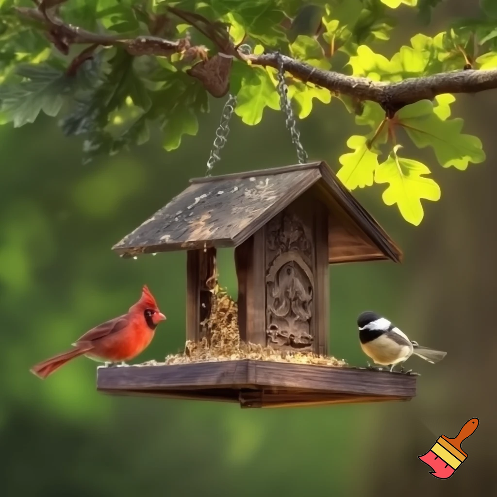 make a bird feeder
