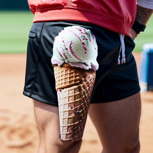 make a 67 that looks like baseball lifestyle 101 ice cream shorts