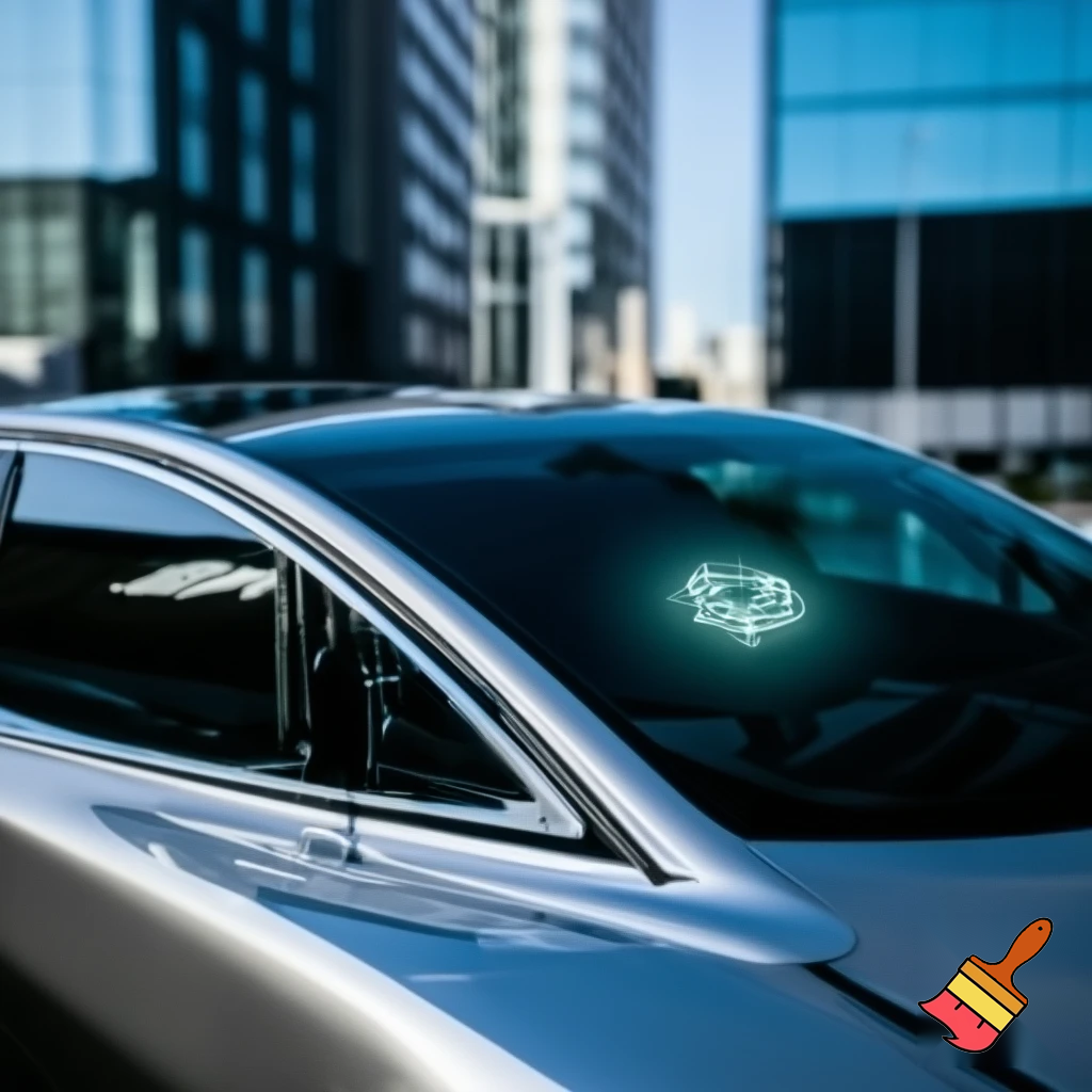 A car with Ai Companion
