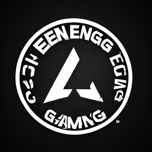 A symol of engineering, airsoft and gaming logo bland no hand just the logo