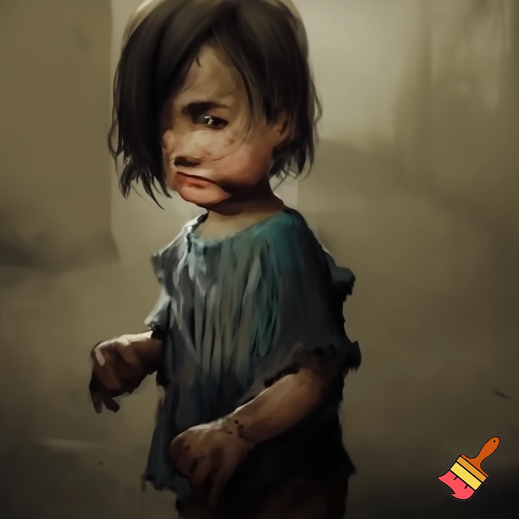 Argentien
 por kid with dirty klothers make the kid hungry
