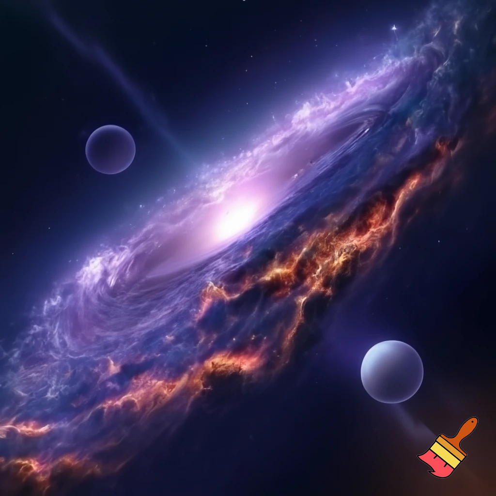 A random planet from the andromeda galaxy