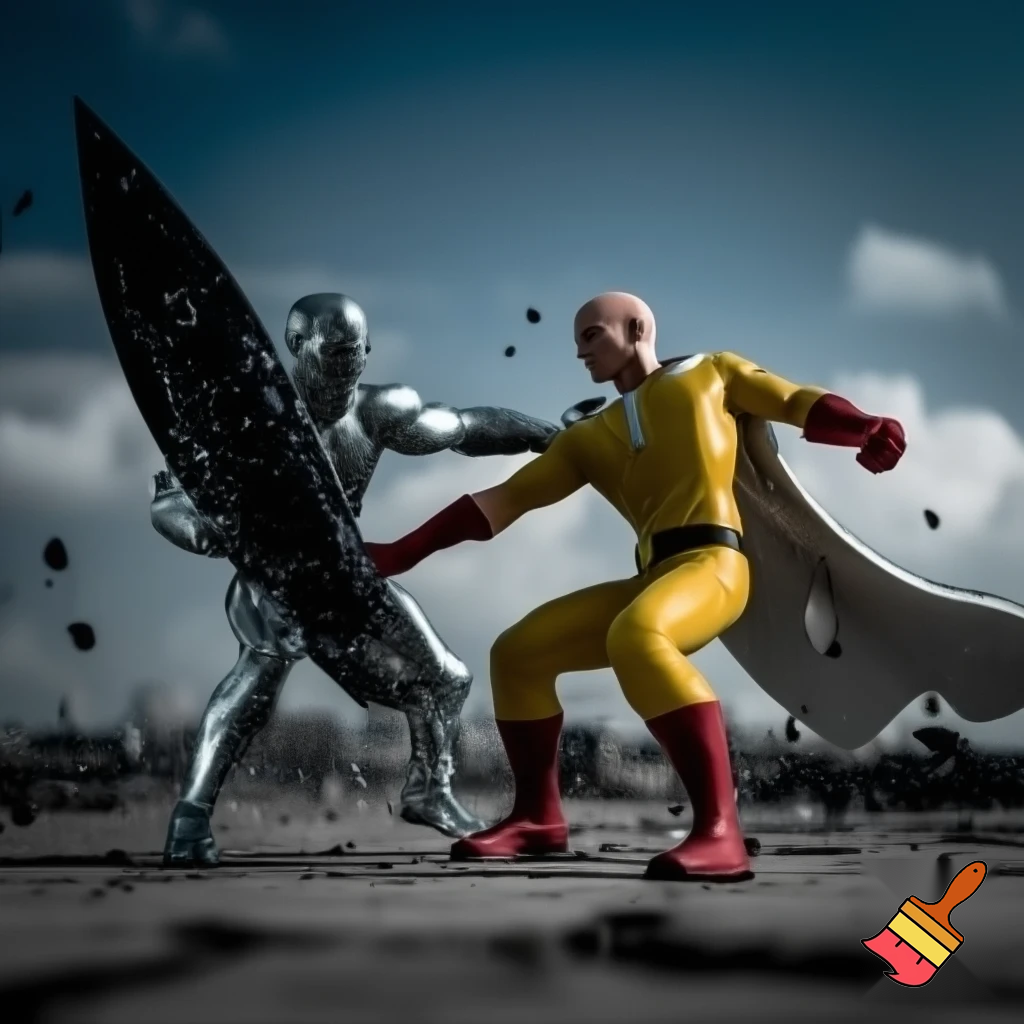 Saitama vs silver surfer