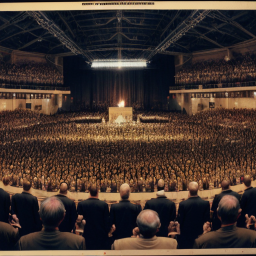 Generals gather at their masses