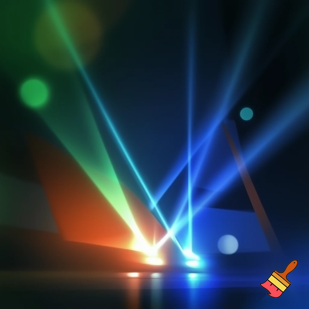 A musical event program lighting