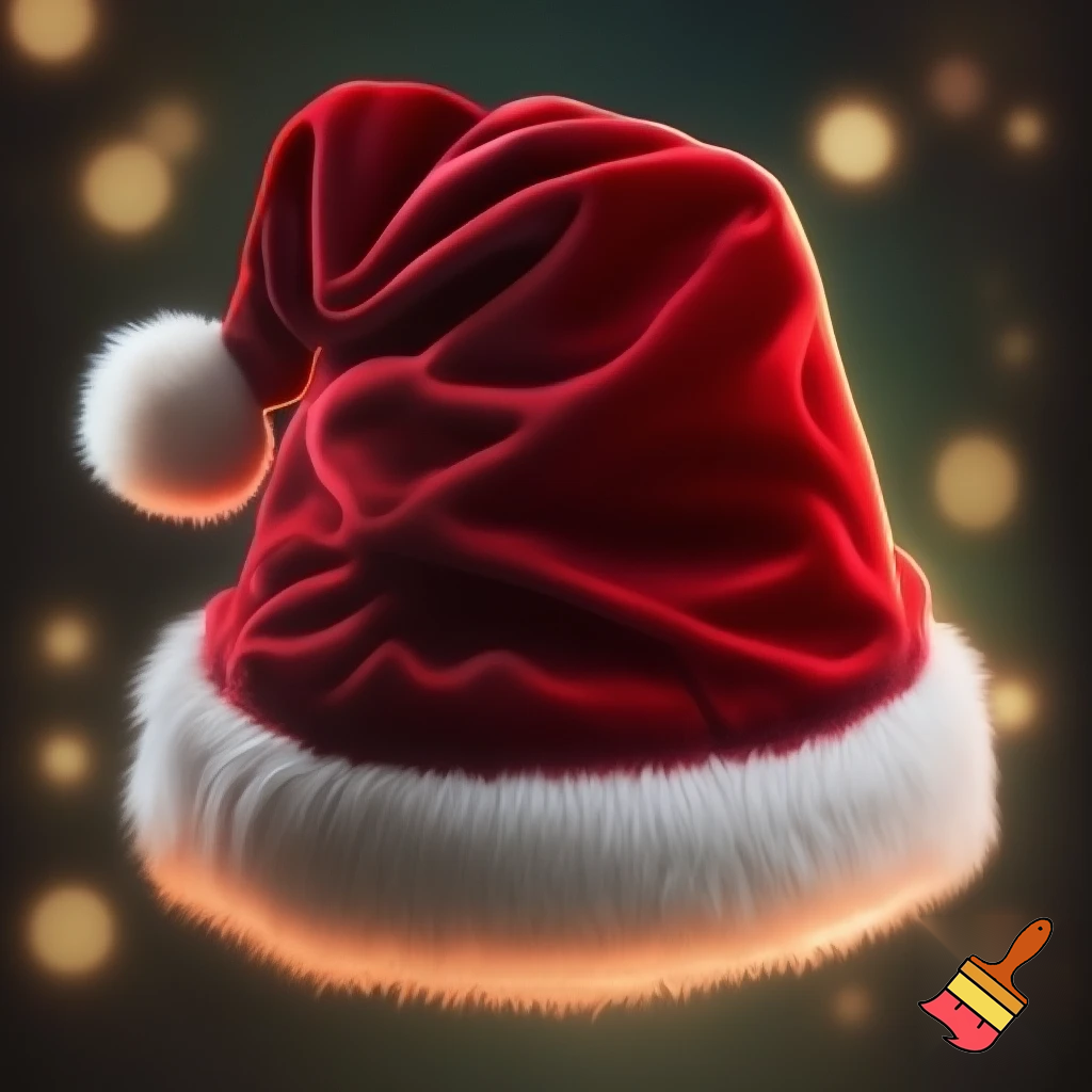 Santa Claus hat velvet Christmas Santa Claus hat 