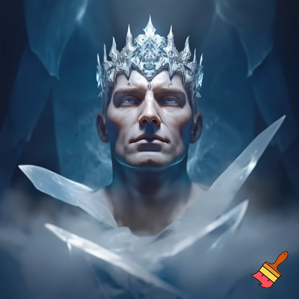 will u generate an image with 67 wearing a crown and ice around it mith mason 67


