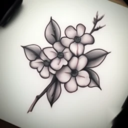 may birth flower tattoo