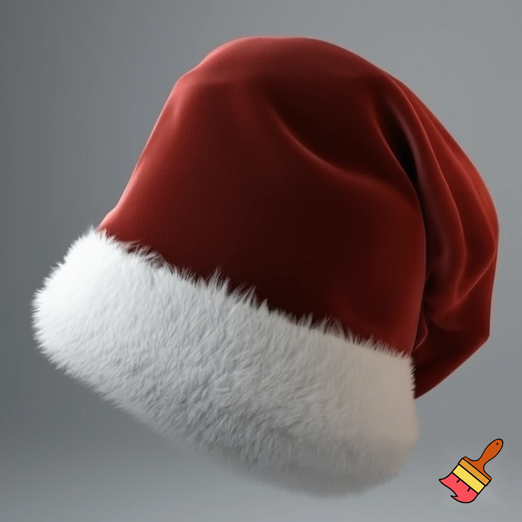 Christmas Santa Claus velvet hat delicate special delicate hat