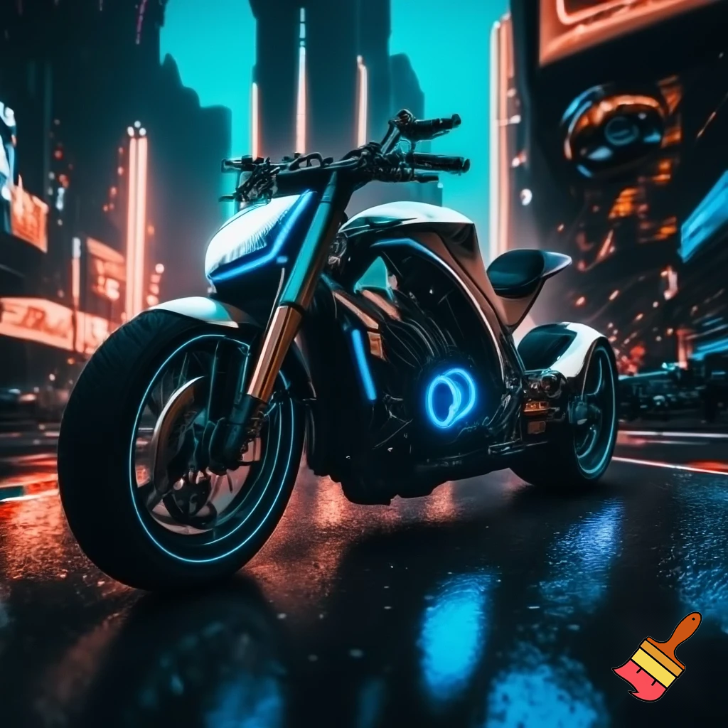 a motocycle in the future