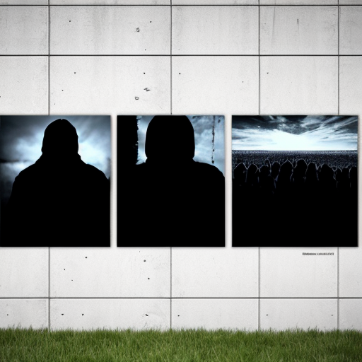 the wall of a reastrant
