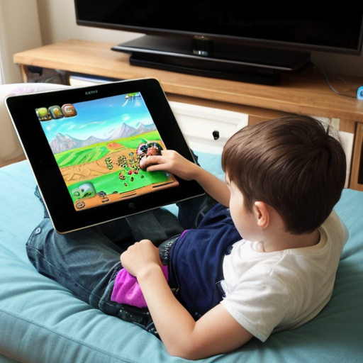 No more watch the TV, too much playing games on ipad!