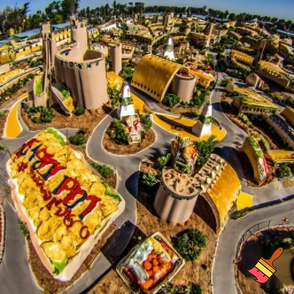 Make a Kingdom with tacos as houses