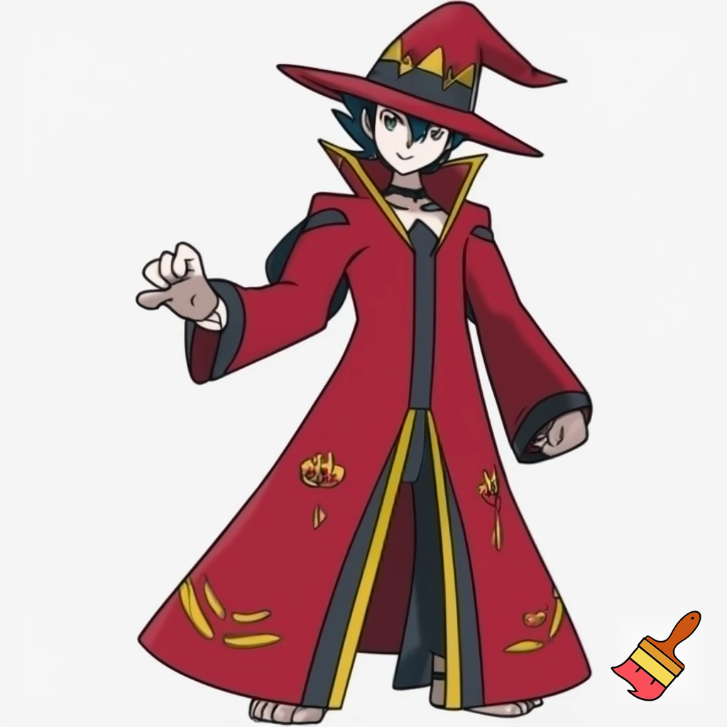 The pokemon "Ledian" dressed red mage attire