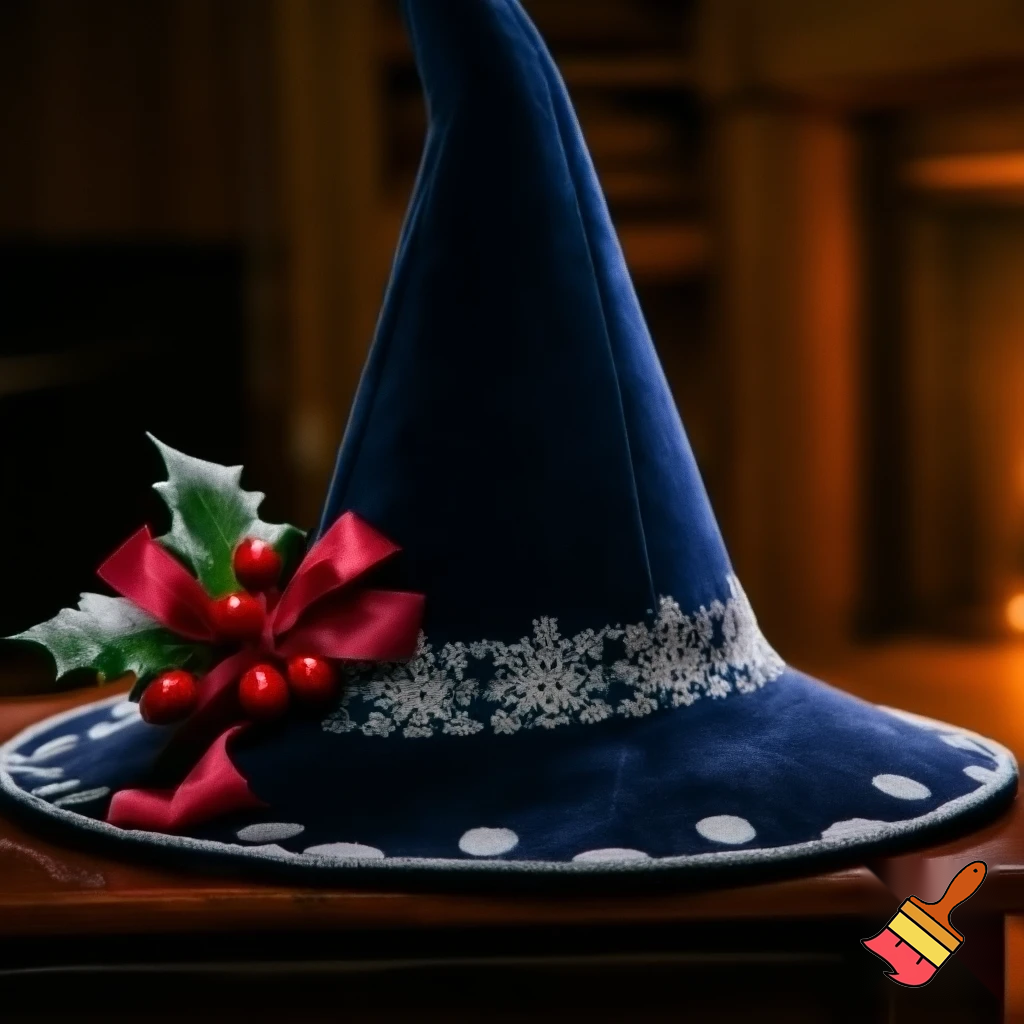 A wizard Christmas hat