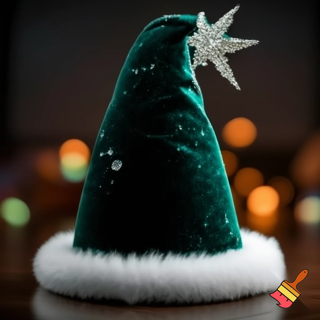 Christmas wizard hat
