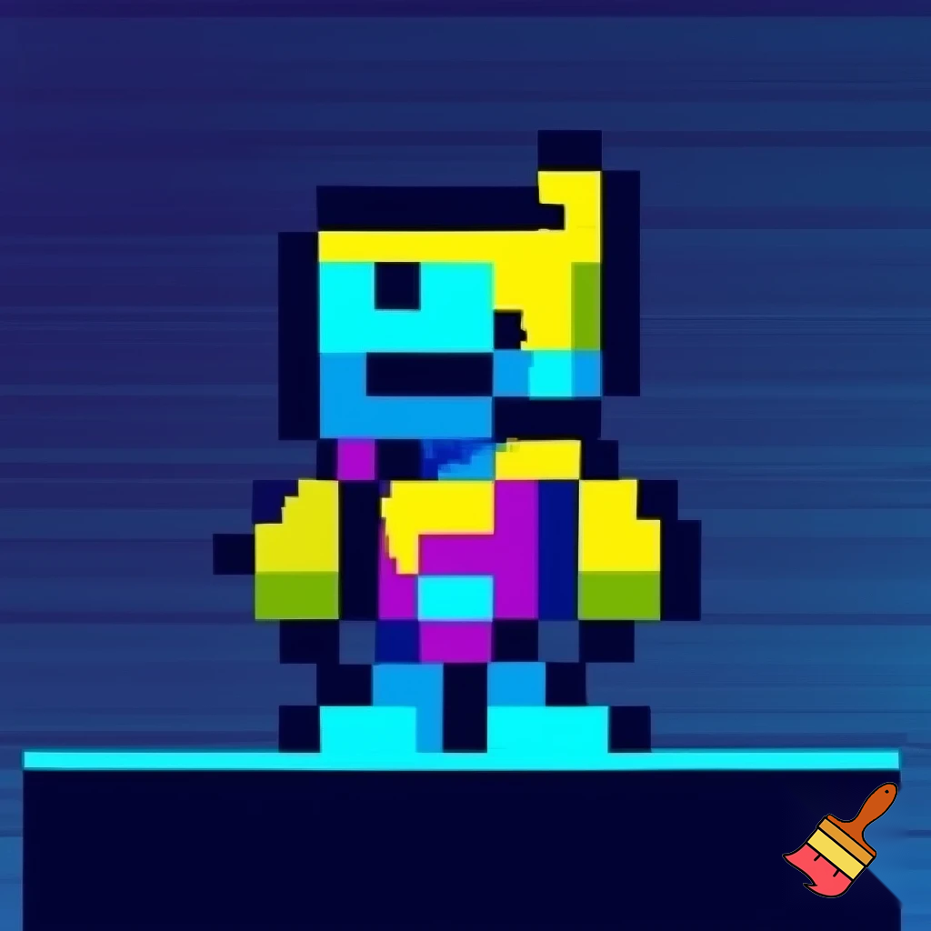 byte from the pixil art app