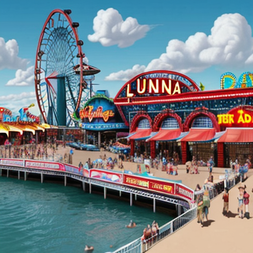 Luna Park cartoon