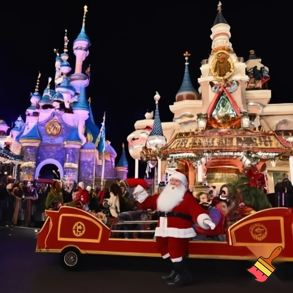 Santa Claus, Paris Disneyland
