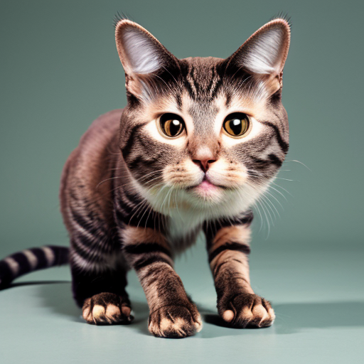 Merge a cat and a monkey into one creature 