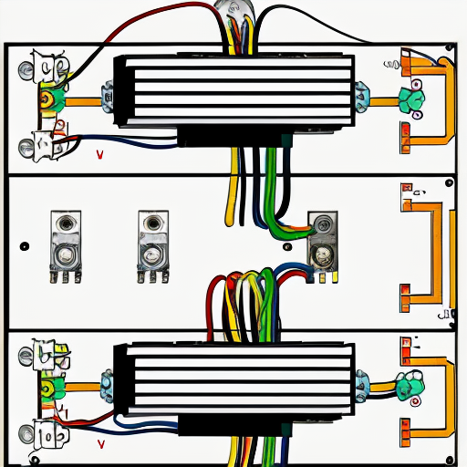 cartoon electrician confused question mark above head trying to figure our 9 wires on a motor