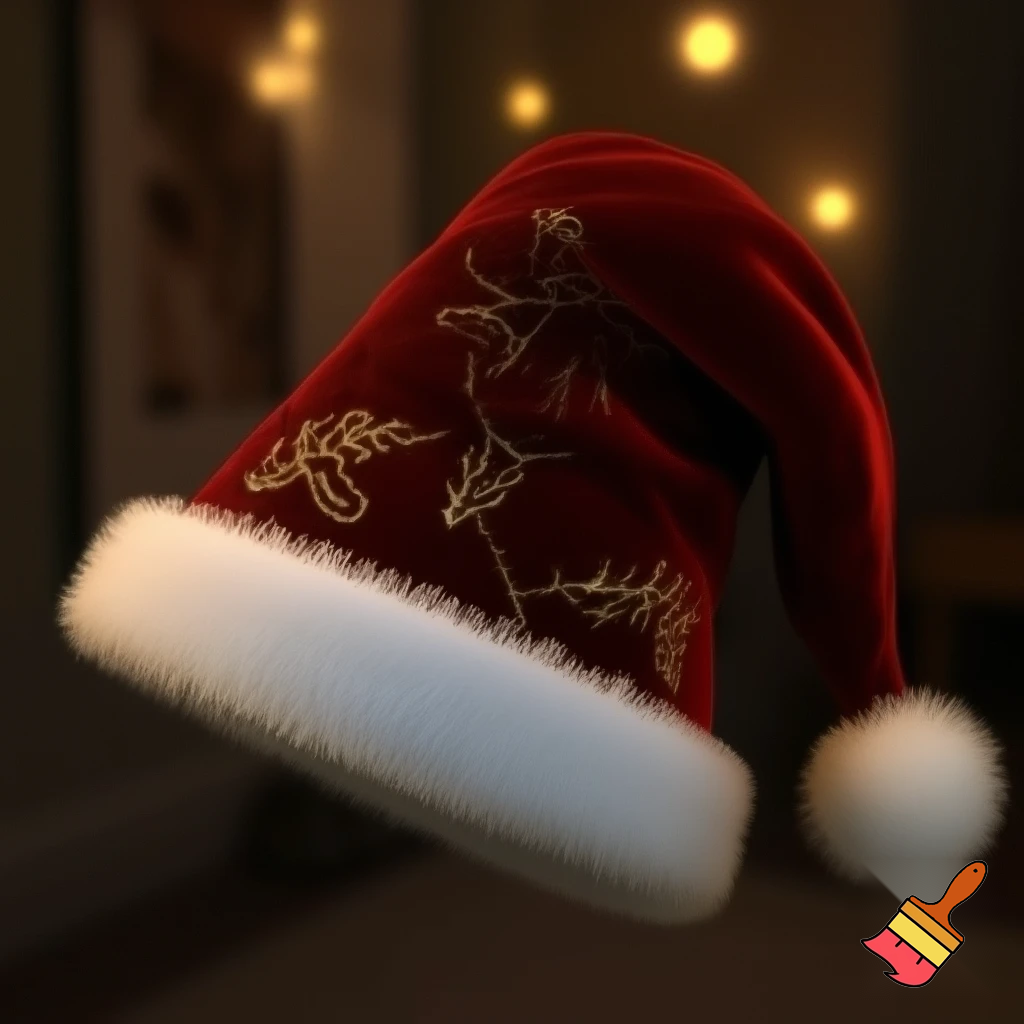 Christmas wizard hat