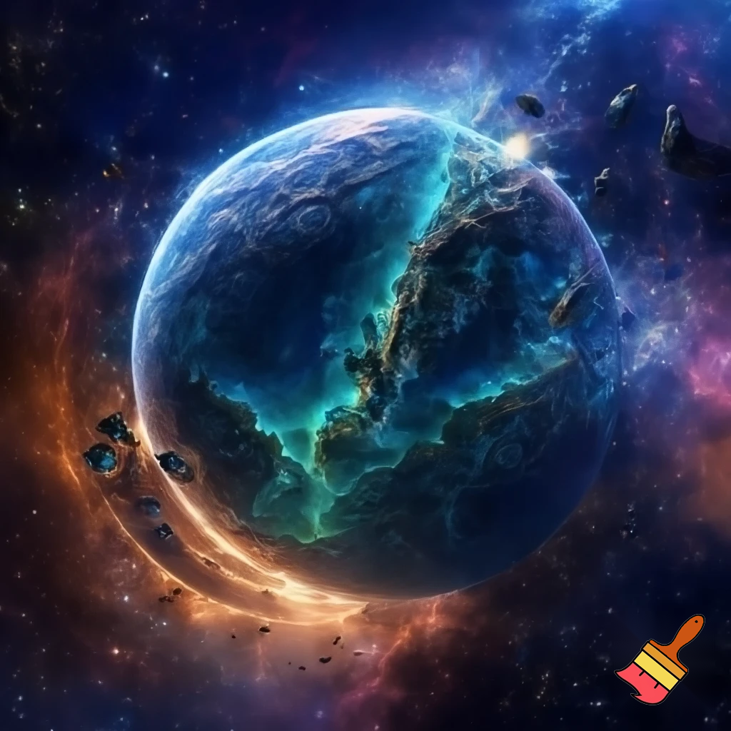 A random planet from the andromeda galaxy