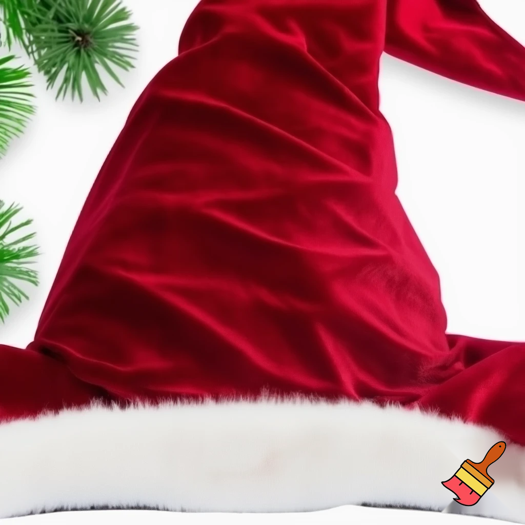 Wizard Christmas hat, wizard Christmas hat, Santa Claus hat velvet fabric