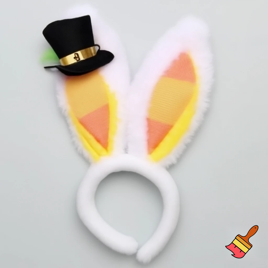 Easter bunny with a top hat Easter advent Easter bunny ears headband