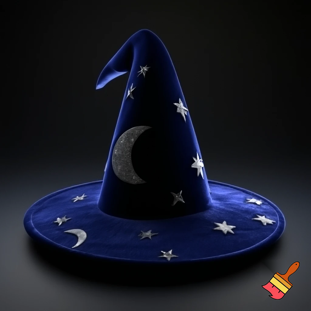 A wizard Christmas hat