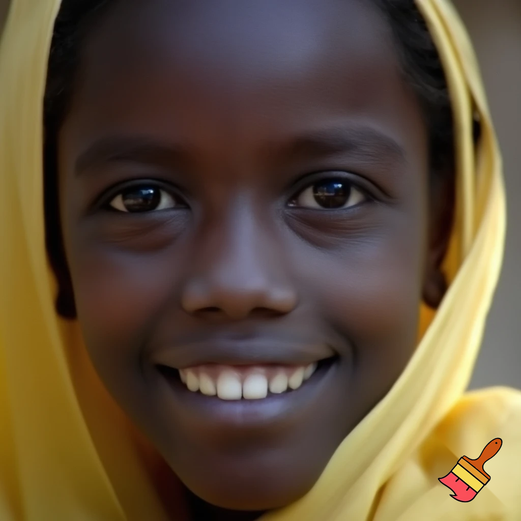 A Sudanese girl