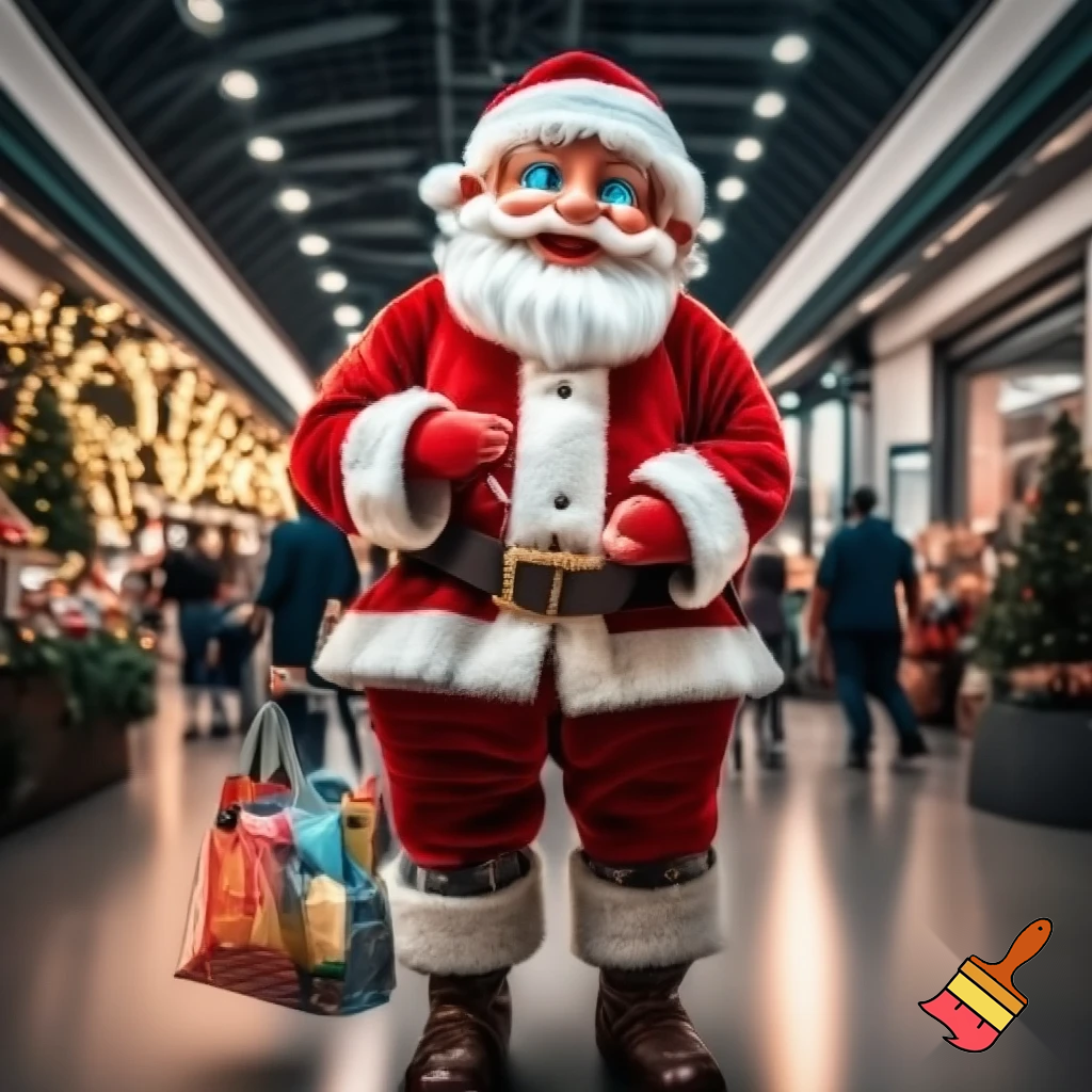 Santa Claus🎅🏻✨🎄🎄 shopping Centre🏰
