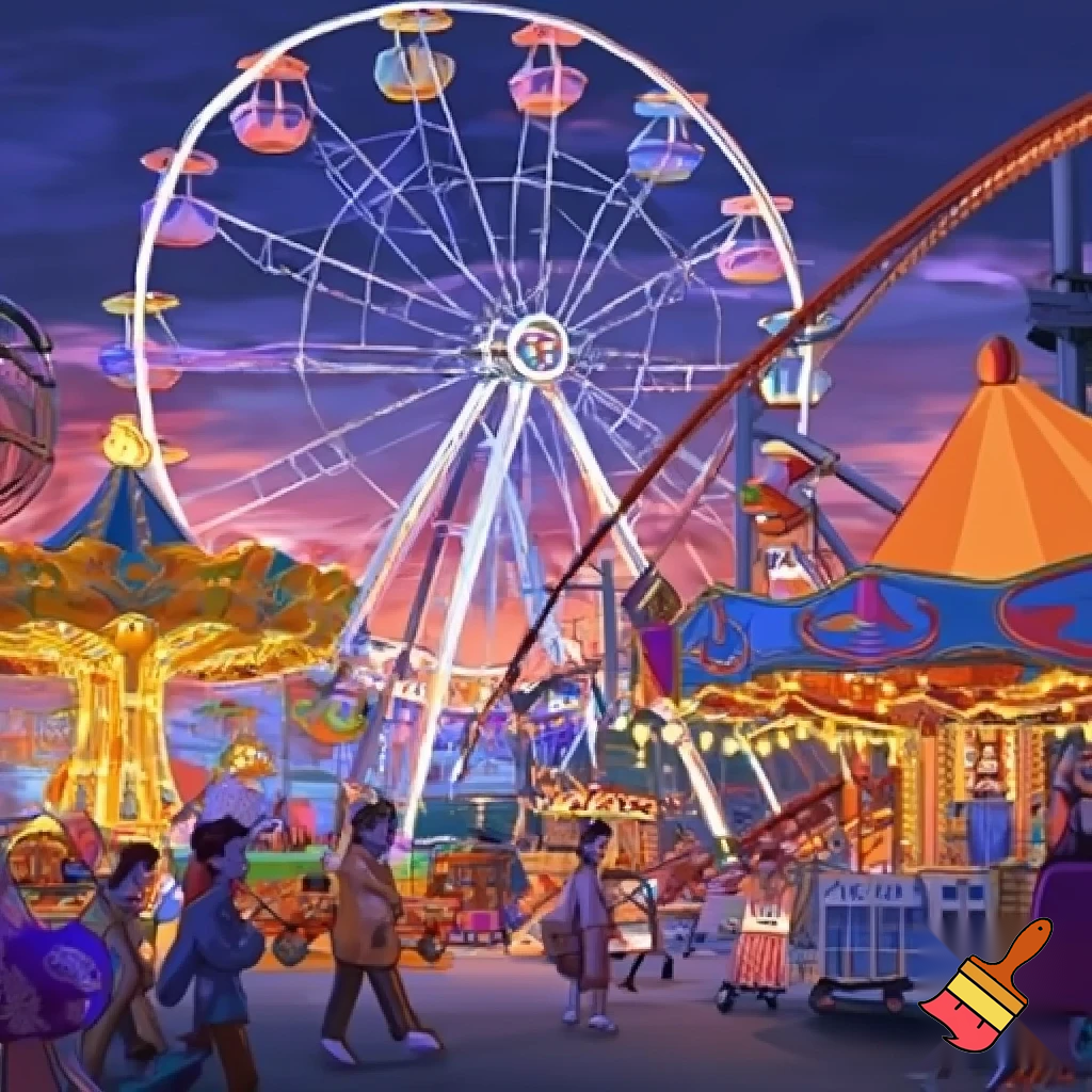Luna Park cartoon