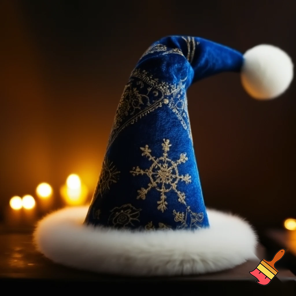 A wizard Christmas hat