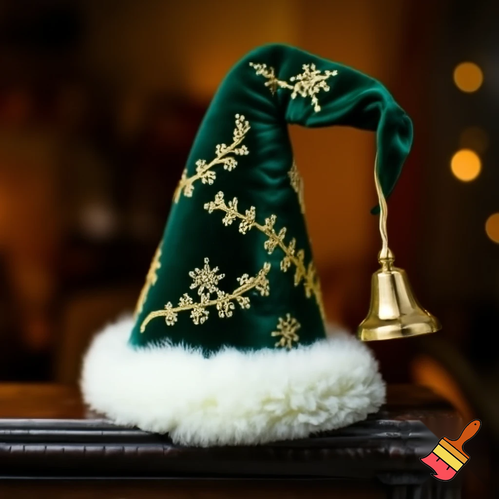 Christmas wizard hat