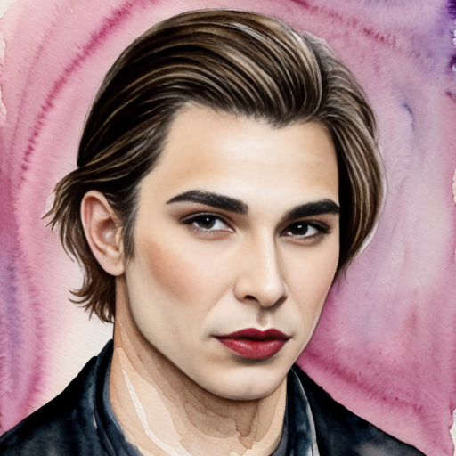 Vampire Prince with Brown Hair 