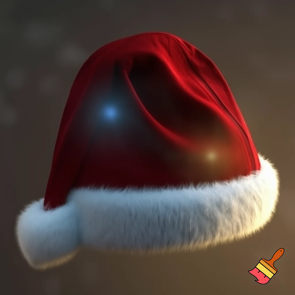 A wizard Santa Claus hat read✨✨🎄💫