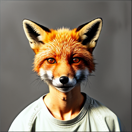 mugshot red fox evil 
