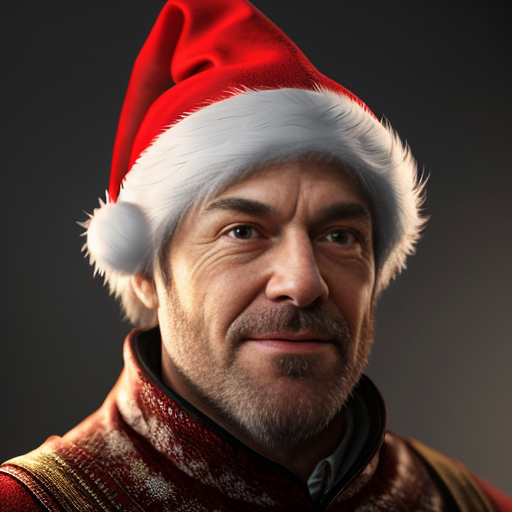 Christmas wizard hat