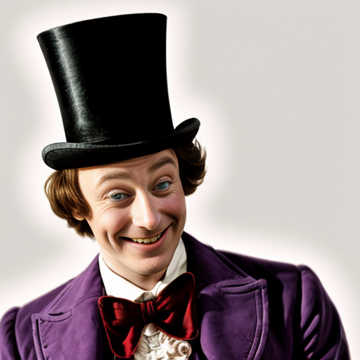 Top hat Willy Wonka