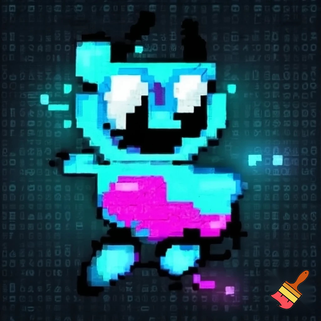 byte from the pixil art app