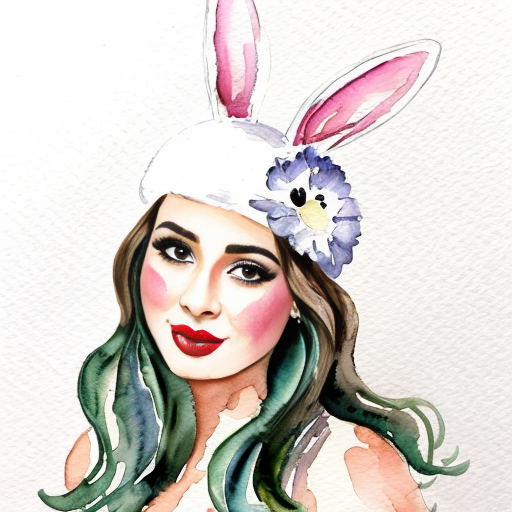 Easter bunny top hat headband, purple and white gold and silver