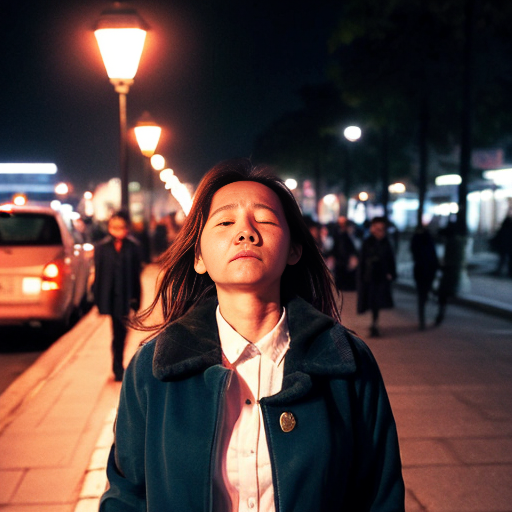 傍晚的风裹着凉意卷过城市街头，我加班到十点，攥着包沿着路灯慢慢往家走，冷风顺着领口钻进单薄的外套，我缩了缩脖子，眼泪忽然就掉了下来。
说不清楚为什么哭。
不是受了天大的委屈，也没有遇到熬不过去的坎，就是忽然之间，情绪跟着冷风就涌了上来，堵在喉咙口，压得人喘不过气。
好像我们这代二十几岁的人，都被困在了这样一段不上不下的雾里，十几岁信的童话早就褪了色，三十岁该有的从容又还远得看不见影子。
我们卡在中间，往前看不见出口，往后退不回原点，连生长痛都变得安安静静，却又比十八岁那年，来得更汹涌。
你有没有过这样的时候？
刷朋友圈的时候，看见大学同学晒了钻戒，同事跳槽涨了三成薪，老家发小晒了刚买的第二套房，每个人都好像找到了自己的轨道，稳稳当当地往前跑。只有你，还在迷雾里摸着石头过河，不知道哪条路是对的，不知道什么时候才能走到想去的地方。
接到妈妈电话的时候，她在那头问「钱够不够花，工作累不累」，你对着手机屏幕笑得轻松，说「一切都好，我攒钱了，过年就回家」。挂了电话，你盯着出租屋掉皮的天花板，半天说不出话。小时候摔疼了会哭着喊妈妈，要抱抱要帮助，长大了才懂，成年人的懂事，就是报喜不报忧。那些「我好累」「我撑不住了」，全都卡在喉咙里，硬生生咽回了肚子里。
遇到喜欢的人，也不再像十几岁那样横冲直撞了。
会先算一算两个人家的距离，想一想未来规划合不合，掂一掂各自口袋里的钱包，明明心动得不行，却还要装作无所谓的样子推开。直到分开才敢承认，有些人来到你生命里，本来就只是陪你走一段路，到站了，就得挥手说再见，留你一个人在原地，舍不得走，又没办法留。
我们好像越来越容易哭了。
哭自己抓不住想要的东西，梦想还在对岸雾里飘着，喜欢的人留不住，想要的安稳生活碰不着，只剩一颗心在风浪里颠来颠去，慌得不行。
哭自己改不掉天生的矛盾，一边拼了命想找个人说说话，一边又亲手把所有人挡在门外；想被人看懂，又怕被看穿了之后只剩下失望；嘴上天天喊着「我一个人超自由」，真的发烧到39度，一个人爬起来找药的时候，还是会忍不住盯着空床位偷偷难过。
这种来来回回的拉扯，就把我们那点年少的勇气，耗得差不多了。
可其实啊，这哪里是你一个人的兵荒马乱，这是我们这代人，默不作声的成人礼。
哭完了，洗一把脸，天不会塌下来。你摸一摸自己的胸口，心脏还在跳，你就会发现，原来你比自己想象中，要能扛得多。
我们慢慢开始学了，承认自己就是没那么厉害，允许眼前的日子就是有点狼狈，不再逼自己一定要立刻变好，一定要马上发光。允许脚步走得慢一点，允许自己暂时就是平平庸庸，允许在找方向的路上，摔几个跟头。
谁不是在二十几岁的深夜里崩溃痛哭，碎得拼不起来，又在天亮之前，捡起来碎片一片一片粘回去呢？
粘好了，带着脸上没干的泪痕，接着往前走就是了。
我们走得踉踉跄跄，可从来没有停下脚步。我们这辈子可能都活不成别人眼里漂亮的样子，可我们从来没有输给生活。根据上面的内容绘制，要有中国国风漫画，现代青春，青春气息，不要太暗，偏蓝色或者绿色，校园风，年轻人
