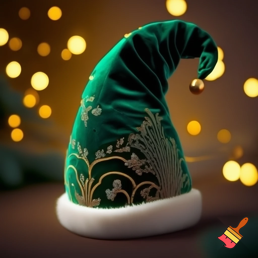 Elf hat Christmas elf hat velvet