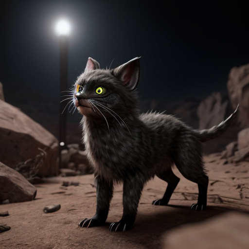 The Ashen Scurrier is a small, nimble creature covered in gray, dusty fur, with sharp claws and glowing red eyes that pierce through the darkness. It moves silently and swiftly, hunting for any scraps of food or unsuspecting prey in the desolate landscape of the Ashen Earth.